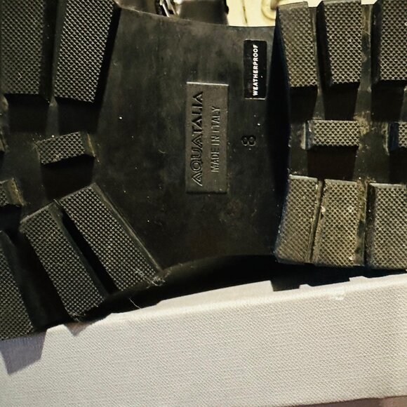 AQUATALIA Black Leather Boots - Picture 7 of 7